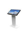 HI-ND Floorstand Touch - Landscape - stand - for interactive flat panel / PC - white 43"