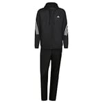 Adidas H15580 MTS WVN Hooded Tracksuit Mens Black/Black MT