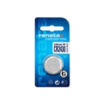 Renata - Swatch Group - Pile bouton lithium blister CR2430 3V 285mAh