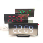 Led Digital Väckarklocka Desktop Bord Klocka Elektronisk klocka Snooze Funktion Alarm Clock Digital Red