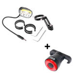 Cykellampa för elcykel Light5 EB2000, Bosch, 2000 lm, Framlampa + Light5 Blip -Baklampa, Performance Line CX Gen4 Smart System (BES3)