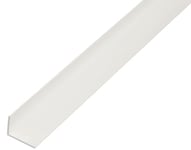 Alberts 478995 eco Profilé d'angle en PVC-U Blanc 1000 x 25 x 20 mm