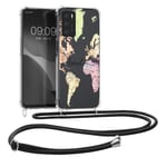 Crossbody Case for Oppo A16 A16s A54s with Neck Lanyard Strap