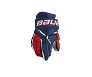 Bauer Hockeyhandskar Supreme Mach Int Navy/Red/White