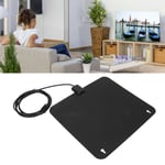 Digital Tv Film Antenna 1080P 4K Thin 100Miles Indoor Hd Tv Aerial W Set