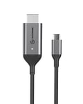 ALOGIC USB C to HDMI Cable for Home Office, 3 ft Type C to HDMI Adapter, Supports 4K 60Hz; Compatible with MacBook Pro/Air, iPad Pro/Air 2020,Dell XPS, Samsung S10 & More (Thunderbolt 3 Compatible)