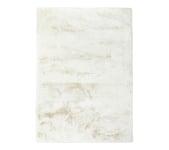 Tapis fausse fourrure 150x200 JACOB Blanc