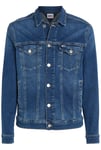 Veste avec manches longues et col français Tommy Jeans coton indigo