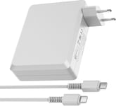 140W Chargeur Mac Book Pro, Chargeur USB C Compatible pour 16/15/14/13 Pouces, Mac Book Air 13 Pouces, iPad Pro 2024/2023/2022/2011/2020 M1 M2 M3 Alimentation Rapide Included 1.8M USB C to C.[G1039]