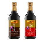 Lee Kum Kee Premium Light & Dark Soy Sauce for Stir Fry 500ml 李錦記 特級生抽老抽