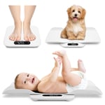 BAGAIL Baby Scale with Detachable Tray, Auto-Rotation Readings, Tare, Auto Lock