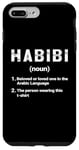 iPhone 7 Plus/8 Plus Habibi Dictionary Definition Arabic for Men Women Habibi Case