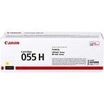 Canon 055H Original Toner Cartridge Yellow