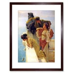 Wee Blue Coo PAINTING ALMA-TADEMA GOOD VANTAGE POINT FRAMED PRINT F97X3858