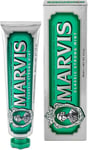 Marvis Classic Strong Mint Toothpaste, 85 Ml, Sensational Flavoured Long-Lasting