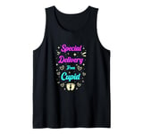 Valentines Day Gender Reveal Special Delivery From Cupid Tank Top