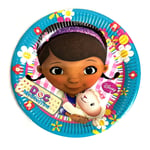 Pack of 40 Doc McStuffins 23cm Paper Plates Birthday Party Supplies Tableware 9"