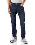 camel active Men's 5-Pocket Houston Straight Jeans, Blue, W33 / L30 (Size: 33/30)