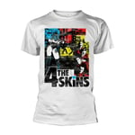 4 Skins The Good The Bad & The 4 Skins (white) Official Tee T-shirt Mens