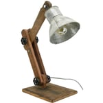 Aubry Gaspard - Lampe en bois recyclé et métal Archi