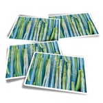 4x Rectangle Stickers - Cardon Cactus Plant Flower Desert #16623