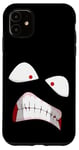 Coque pour iPhone 11 Anime Visage En Colère Fan D'Anime