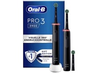 Oral-B PRO 3 3900 Duopack Musta painos JAS 22