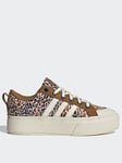 adidas Sportswear Women's Bravada 2.0 Platform Trainer - Beige, Beige, Size 4, Women