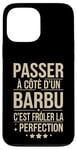 Coque pour iPhone 13 Pro Max Barbe Barbu Humour idée Cadeau Barbu Homme Père