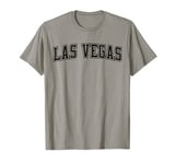 Las Vegas NV Varsity Style Sin City Outline Red T-Shirt