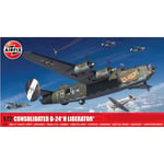 Airfix Model Set - A09010 Consolidated B-24H Liberator Model Building Kit - Plastic Model Plane Kits for Adults & Children 8+, Set Includes Sprues & Decals - 1:72 Scale Model