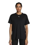 PUMA Mixte Cloudspun Tee Reg T-shirts, Puma - Noir, XS EU