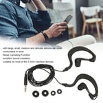 Over Ear Wired Earbuds Waterproof Noise Canceling Plug And Play Comfortable Wir