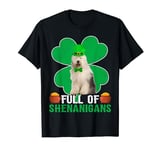 Full Of Shenanigans Irish English Sheepdog St Patrick's Day T-Shirt