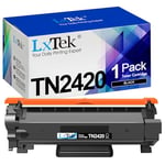 LxTek Compatible pour TN2420 TN-2420 TN2410 TN-2410 Cartouches de Toner pour MFC-L2710DW HL-L2350DW HL-L2310D HL-L2370DN DCP-L2530DW DCP-L2510D MFC-L2750DW MFC-L2730DW(1 Noir)