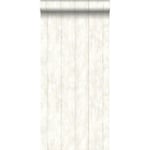 Estahome - papier peint imitation bois blanc