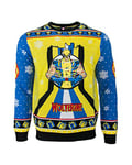 Official X-Men Wolverine Christmas Jumpers for Men Or Women – Ugly Novelty Gifts Xmas Jumper – Marvel Comics Unisex Knitted Sweater Design