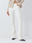 FRAME Le High Flared Jeans, Blanc