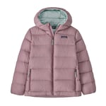 Patagonia Kids Hi-Loft Down Sweater Hoody Stormy Mauve 10 år