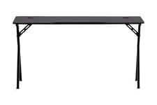 TUXAN Gamingbord 140 cm Svart -