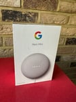 Google Nest Mini 2nd Generation Smart Speaker - Chalk - New Sealed - Tracked 24*