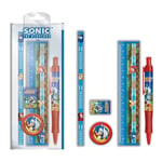 Pyramid Sonic The Hedgehog (golden Rings) Standard Stationery Set