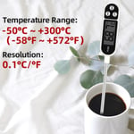 1 st kötttermometer Digital BBQ termometer elektronisk matlagning A One Size A One Size