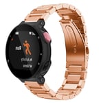 Garmin Forerunner 220 / 230 / 235 / 630 / 620 / 735 Steel Watch Band - Rose Gold