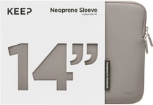 KEEP 14" neopren laptopfodral (Portabella)