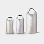 Silva Drybag set / vattentäta packpåsar Terra, 70D, 3/6/12 liter, vit/gul/lila/orange, 3-pack