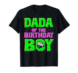 Dad And Mom Dada Birthday Boy Monster Family Party Decor T-Shirt