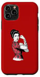 Coque pour iPhone 11 Pro Snake Zodiac Année du serpent Nouvel An chinois 2025 Femmes