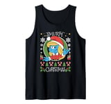 The Smurfs Smurfy Christmas With Smurfette Tank Top