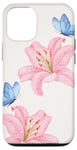 Coque pour iPhone 14 Pro Fleurs floraison Tiger Lily Fleurs Esthétique Y2K